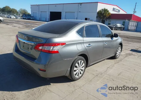 2015 Nissan Sentra S from USA, damaged, VIN 3N1AB7APAFY254673